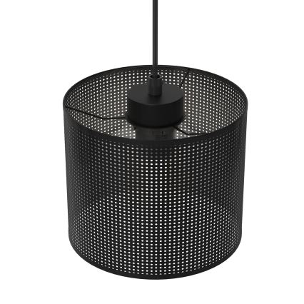 Hanglamp aan een koord LOFT SHADE 3xE27/60W/230V zwart