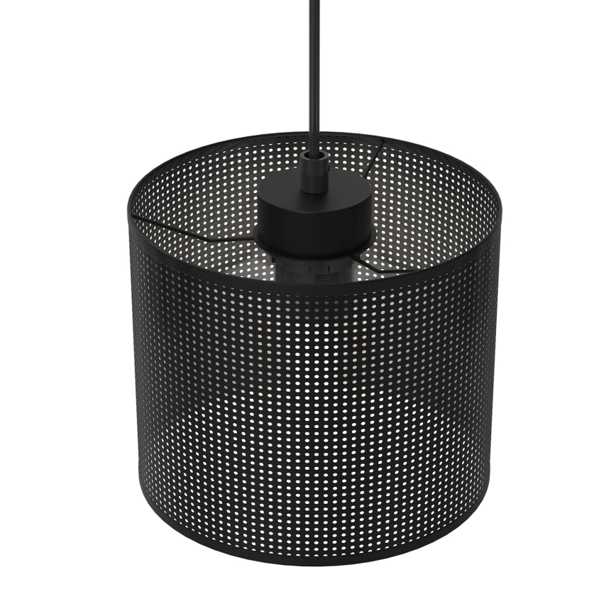 Hanglamp aan een koord LOFT SHADE 3xE27/60W/230V zwart