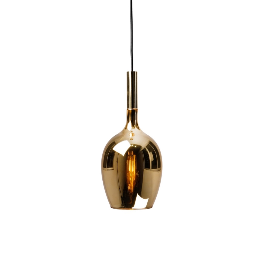 Hanglamp aan een koord LUGANO 1xE14/40W/230V goud