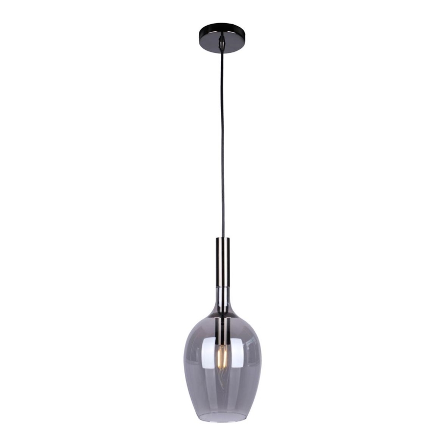 Hanglamp aan een koord LUGANO 1xE14/40W/230V grijs