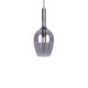 Hanglamp aan een koord LUGANO 1xE14/40W/230V grijs