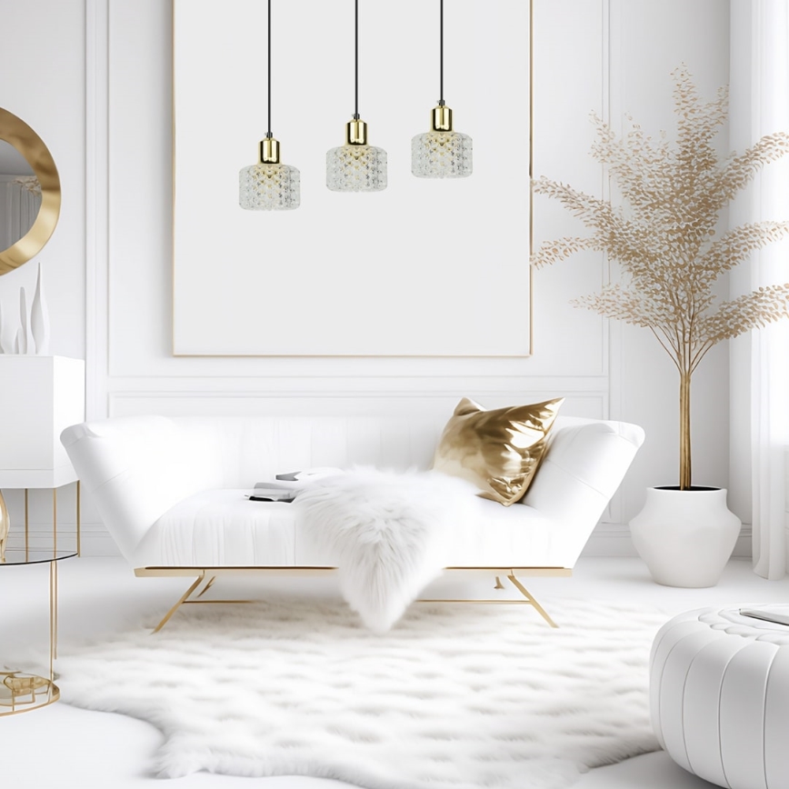 Hanglamp aan een koord LUMI 3xG9/8W/230V