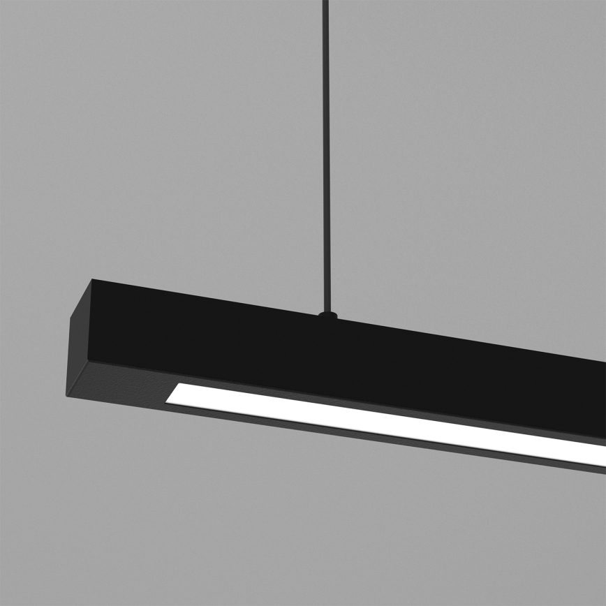 Hanglamp aan een koord LUNGO T8 1xG13/18W/230V zwart