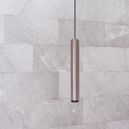 Hanglamp aan een koord LUNGOMARE 1xGU10/10W/230V mat chroom