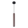 Hanglamp aan een koord LUNGOMARE 1xGU10/10W/230V mat chroom