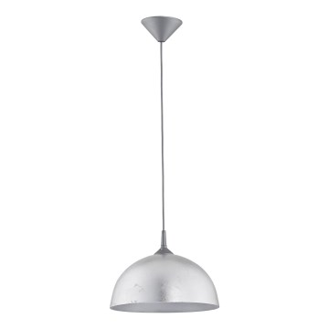 Hanglamp aan een koord MAGNUM 1xE27/15W/230V wit