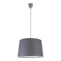 Hanglamp aan een koord MAJA 1xE27/25W/230V grijs