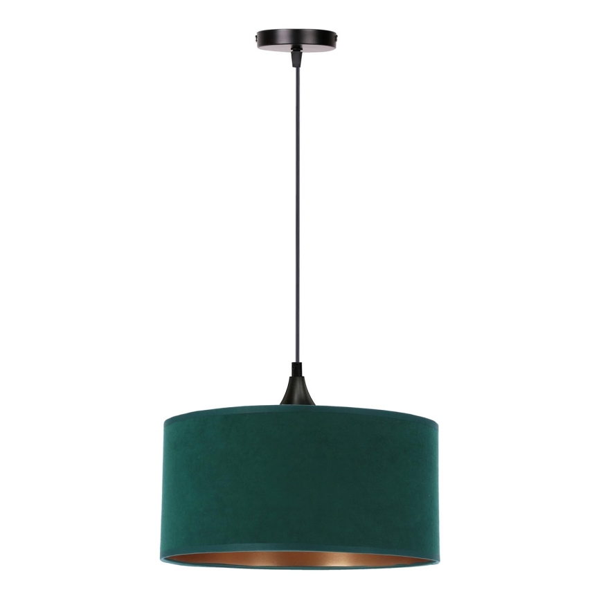 Hanglamp aan een koord MALOTO 1xE27/60W/230V groen
