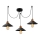 Hanglamp aan een koord MANAVGAT 3xE27/40W/230V spin