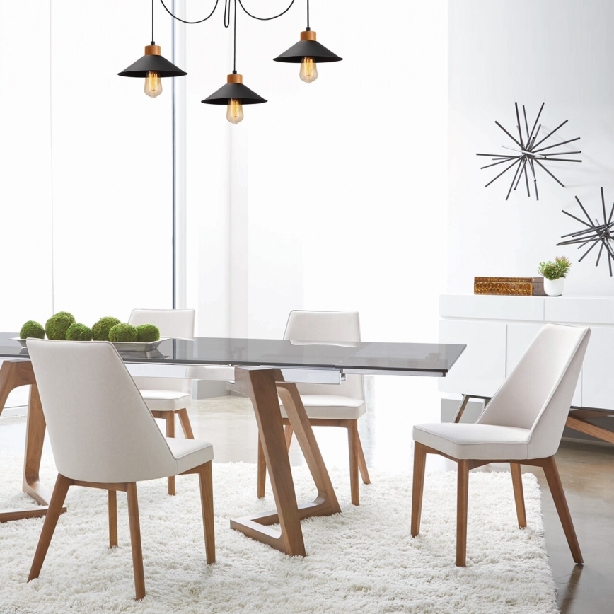 Hanglamp aan een koord MANAVGAT 3xE27/40W/230V spin