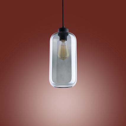 Hanglamp aan een koord MARCO 1xE27/60W/230V zwart