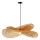 Hanglamp aan een koord MARIPOSA 1xE27/40W/230V diameter 80 cm jute