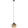 Hanglamp aan een koord MARLBE 1xE27/60W/230V bruin