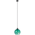 Hanglamp aan een koord MARLBE 1xE27/60W/230V groen