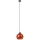 Hanglamp aan een koord MARLBE 1xE27/60W/230V oranje