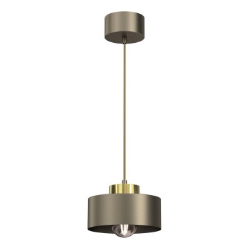 Hanglamp aan een koord MARTI 1xE27/15W/230V messing/goud