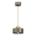 Hanglamp aan een koord MARTI 1xE27/15W/230V messing/goud