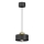 Hanglamp aan een koord MARTI 1xE27/15W/230V zwart/goud