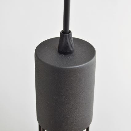 Hanglamp aan een koord MELODY 1xE27/15W/230V zwart