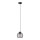 Hanglamp aan een koord MERCURE 1xE27/15W/230V diameter 16 cm zwart
