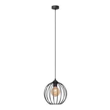 Hanglamp aan een koord MERCURE 1xE27/15W/230V diameter 24 cm zwart