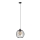 Hanglamp aan een koord MERCURE 1xE27/15W/230V diameter 24 cm zwart