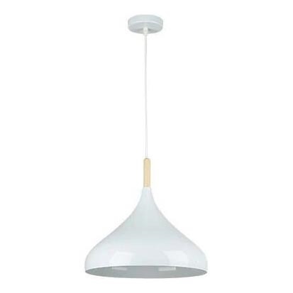 Hanglamp aan een koord MIKO 1xE27/60W/230V diameter 32 cm wit