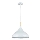 Hanglamp aan een koord MIKO 1xE27/60W/230V diameter 32 cm wit