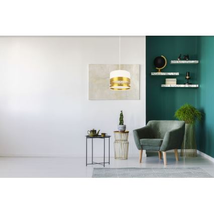 Hanglamp aan een koord MILO 1xE27/60W/230V goud