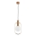 Hanglamp aan een koord MODI 1xE14/10W/230V goud/beige