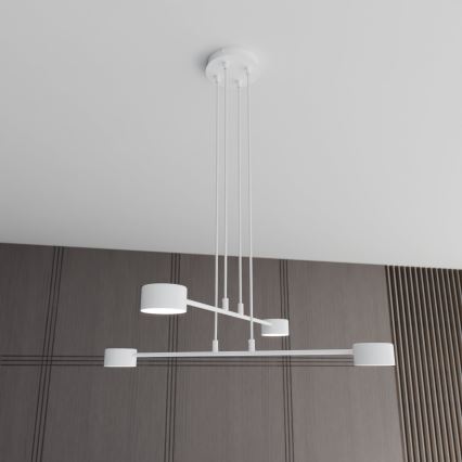 Hanglamp aan een koord MODUS 4xGX53/10W/230V wit