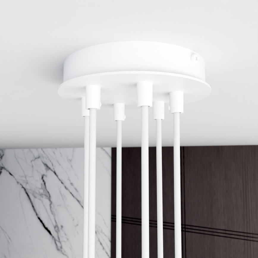 Hanglamp aan een koord MODUS 6xGX53/10W/230V wit