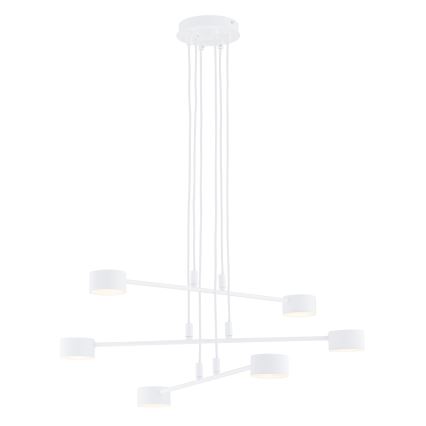 Hanglamp aan een koord MODUS 6xGX53/10W/230V wit