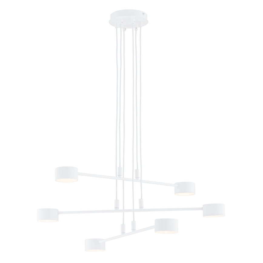Hanglamp aan een koord MODUS 6xGX53/10W/230V wit