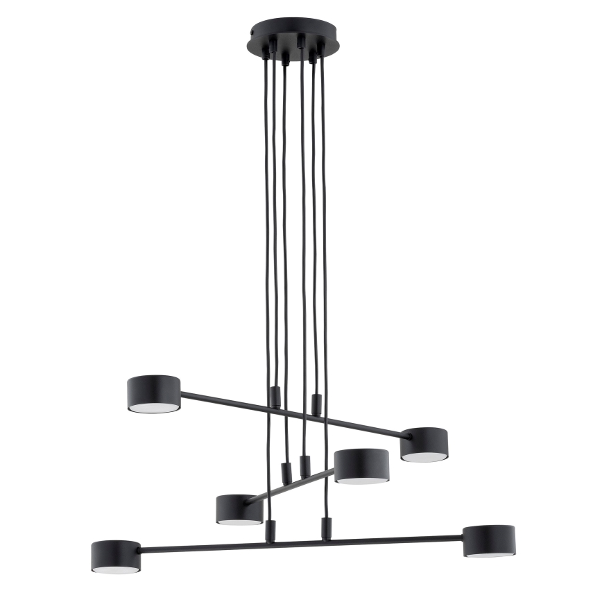Hanglamp aan een koord MODUS 6xGX53/10W/230V zwart