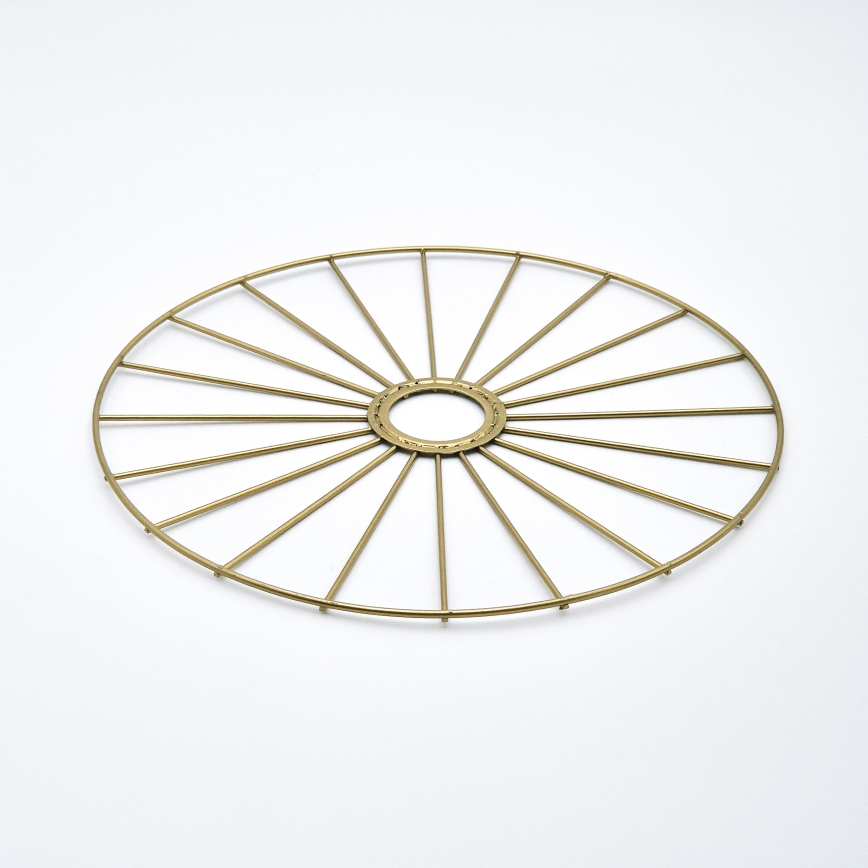 Hanglamp aan een koord MONTANA 1xE27/15W/230V diameter 30 cm goud/zwart