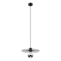 Hanglamp aan een koord MONTANA 1xE27/15W/230V diameter 30 cm zwart