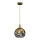 Hanglamp aan een koord MONTE 1xE27/60W/230V d. 20 cm goud