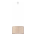 Hanglamp aan een koord MONTE 1xE27/60W/230V goud