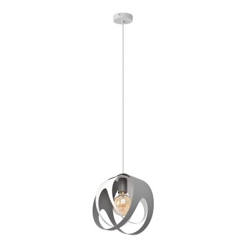 Hanglamp aan een koord MOONLIGHT 1xE27/15W/230V grijs