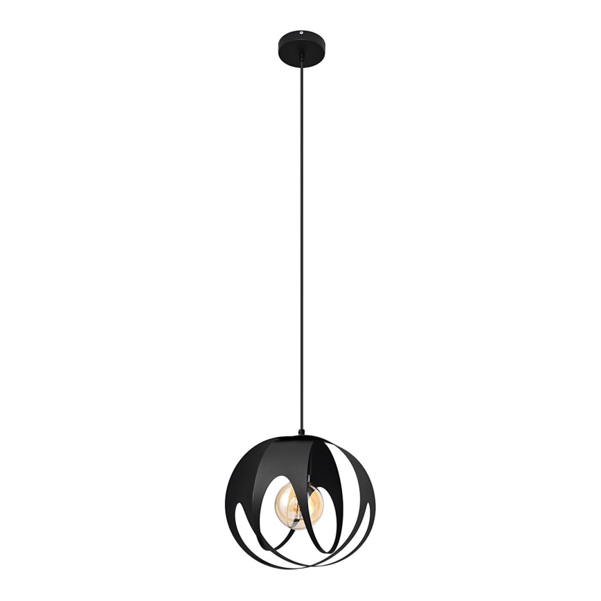 Hanglamp aan een koord MOONLIGHT 1xE27/15W/230V zwart