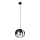 Hanglamp aan een koord MOONLIGHT 1xE27/15W/230V zwart