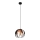 Hanglamp aan een koord MOONLIGHT 1xE27/15W/230V zwart/koper