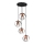 Hanglamp aan een koord MOONLIGHT 4xE27/15W/230V zwart/koper