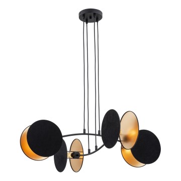 Hanglamp aan een koord MOTIF 4xE14/10W/230V zwart