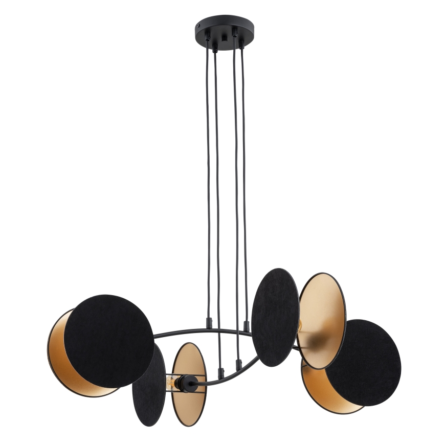Hanglamp aan een koord MOTIF 4xE14/10W/230V zwart