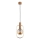 Hanglamp aan een koord MUFI 1xE14/10W/230V goud/beige