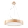 Hanglamp aan een koord NATURAL 3xE27/60W/230V ø 47 cm Dennenboom - FSC gecertificeerd