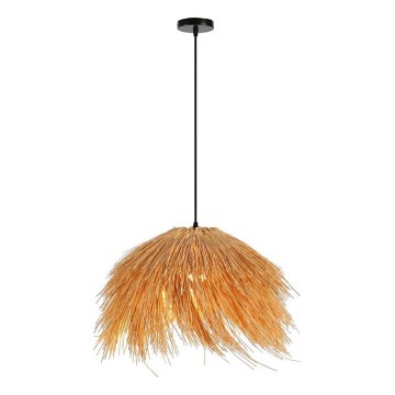 Hanglamp aan een koord NATURALEZA 1xE27/40W/230V diameter 55 cm rotan