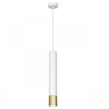 Hanglamp aan een koord NEST 1xGU10/8W/230V wit/goud